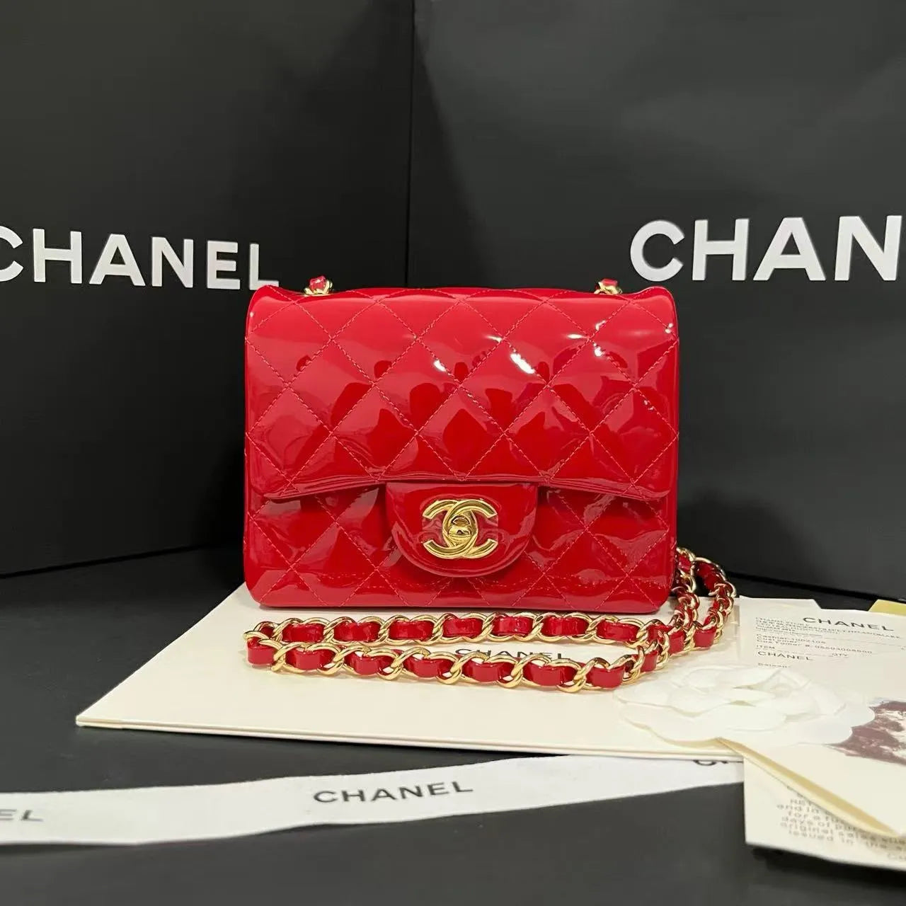 Chanel Patent Leather Mini Bag