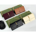 Gucci Horsebit Chain Wallet — Burgundy