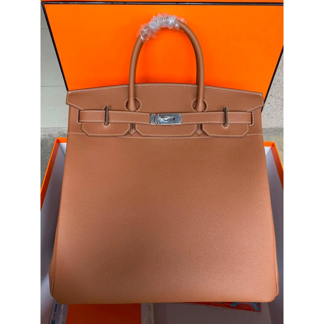Hermès Top-Handle Bag Assortment — Tan Top-Handle Bag