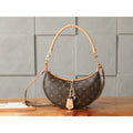 Heritage Crescent Bag — Brown
