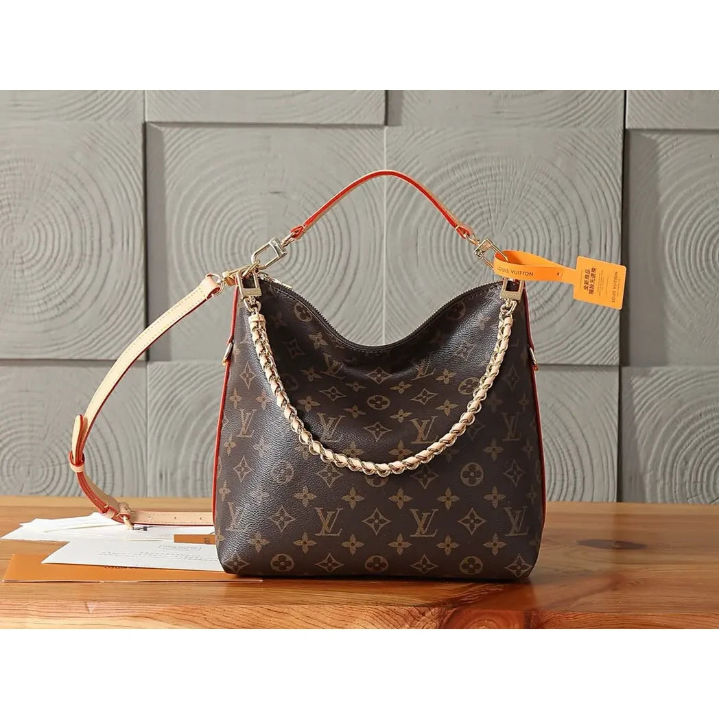 Heritage Chain Hobo — Brown