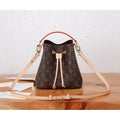 Heritage Bucket Bag — Brown