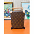 Louis Vuitton Monogram Rolling Suitcase Assortment — Brown Monogram and Beige Trim