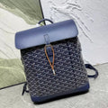 Regent Flap Backpack — Navy